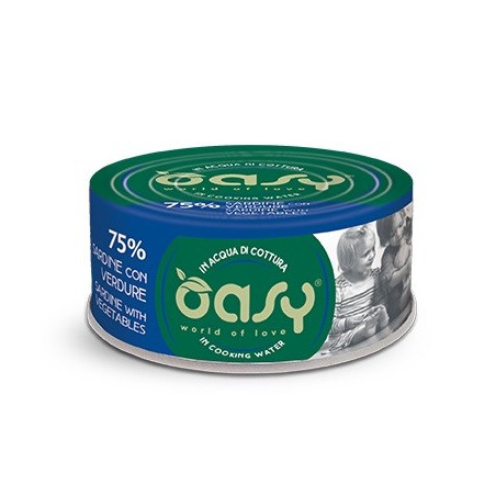 OASY More Love Sardine with vegetables - wet cat food - 70g