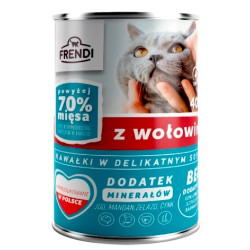 FRENDI with Beef chunks in...