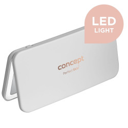 Cosmetic mirror with LED...