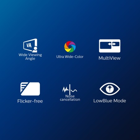 Philips | 34E1C5600HE/00 | 34 " | VA | 3440 x 1440 pixels | 21:9 | 4 ms | 300 cd/m2 | Black | HDMI ports quantity 1 | 100 Hz