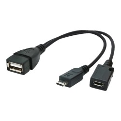 CABLE USB OTG AF +MICRO BF...