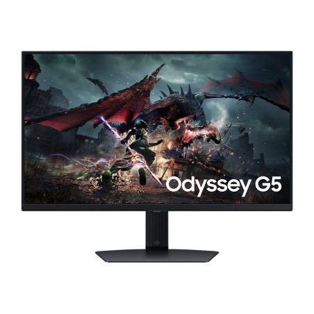 LCD Monitor|SAMSUNG|27"|Gaming|Panel IPS|2560x1440|16:9|180Hz|1 ms|Swivel|Pivot|Height adjustable|Tilt|Colour Black|LS27DG500EUXEN