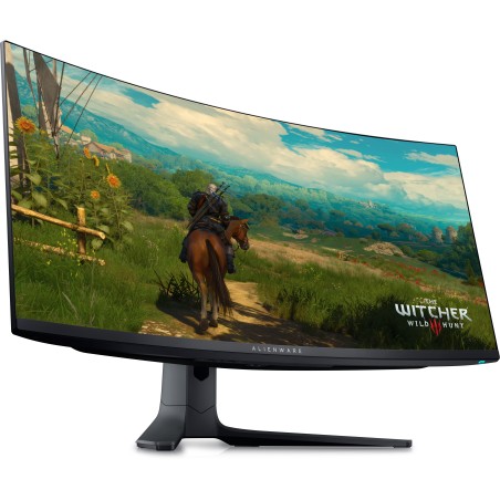 LCD Monitor|DELL|AW3423DWF|34"|Gaming/Curved/21 : 9|3440x1440|21:9|Matte|0.1 ms|Swivel|Height adjustable|Tilt|Colour Black|210-BFRQ