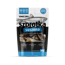 UNISZKI Dried sprat - dog...