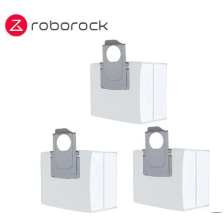 Vacuum Cleaner Accessory|ROBOROCK|Disposable Dust Bag 4pcs|White|For Q7 White+/Q7 White Max+/Q7 Black/ Q7 Black Max/Q7 Black+/Q7 Black Max+/Q5 Black+/S7 MaxV Black/S7 Black MaxV Ultra/S7 White Pro Ultra/S8 White Pro Ultra/S8 Black Pro Ultra/Q7 White/ Q7 White Max/S8 White+/Q8 White Max+/OC Black-D/S8 Black+|8.02.0131