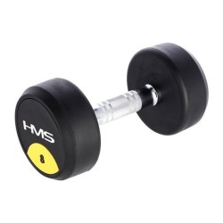 Rubberized dumbbell 8kg HMS...