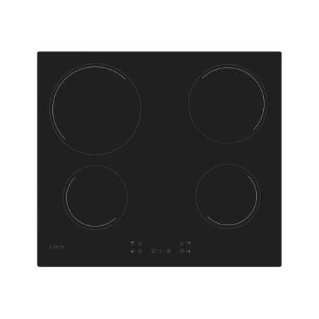 Candy | Hob | CH64CCB/4U2 | Vitroceramic | Number of burners/cooking zones 4 | Touch | Black