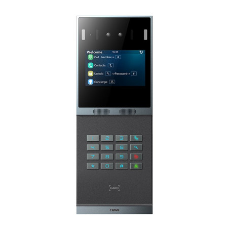 Fanvil i66 video intercom system 2 MP 10.2 cm (4") Black, Grey