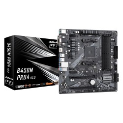 Asrock B450M Pro4 R2.0 AMD...
