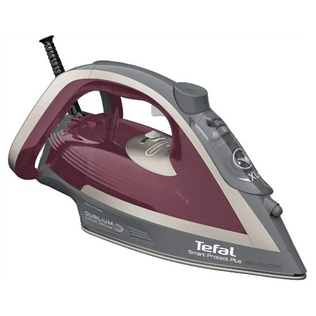 TEFAL | FV6870E0 | Steam Iron | 2800 W | Water tank capacity 270 ml | Continuous steam 40 g/min | Red/Grey