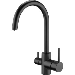 Kitchen faucet with water...