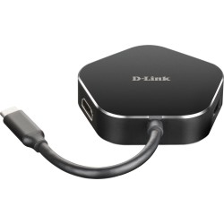 D-Link | 4-in-1 USB-C Hub...