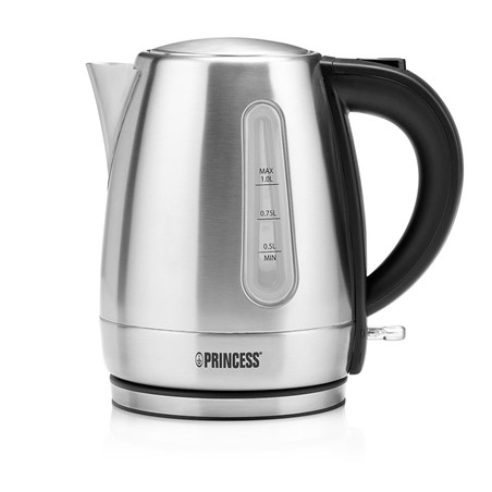 Princess Kettle | 236023 | Electric | 2200 W | 1 L | Stainless Steel | 360° rotational base | Silver