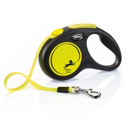 Flexi New NEON 5 m Black,...
