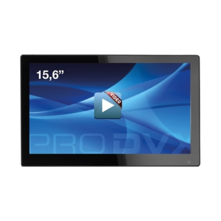 ProDVX | Digital Signage | SD-15 | 15.6 " | 250 cd/m² | Landscape/Portrait | 24/7 | 250 cd/m² | 160 ° | 160 °