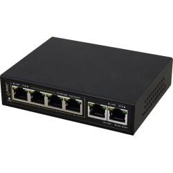 SWITCH GIGABIT POE 4+2...