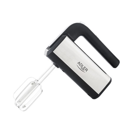 Adler | Hand mixer | AD 4225 | Hand Mixer | 300 W | Number of speeds 5 | Turbo mode | Stainless steel