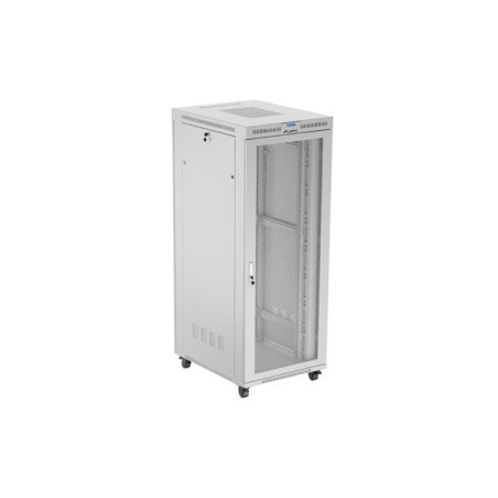 FLOOR-STANDING RACK CABINET 19" 42U 800X1000 GREY PERFORATED LCD DOOR LANBERG (FLAT PACK)