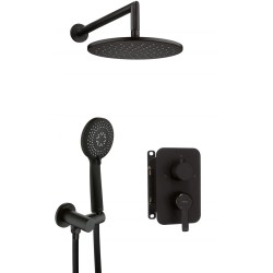 Concealed shower set with...