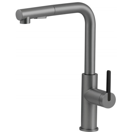 Kitchen faucet with pull-out spout