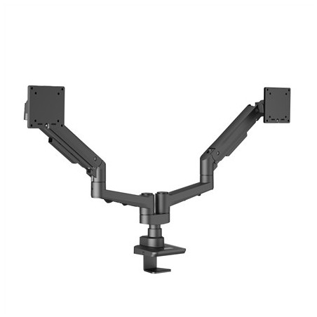 EDBAK Desk Mount | DMV02 Dual Swing Arm | Height adjustment, Tilt | 19-35 " | Maximum weight (capacity) 20 kg | Black