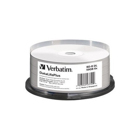 Verbatim DataLifePlus BD-R 50 GB 25 pc(s)