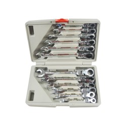 FLAT WRENCH SET 12pcs.8-19...