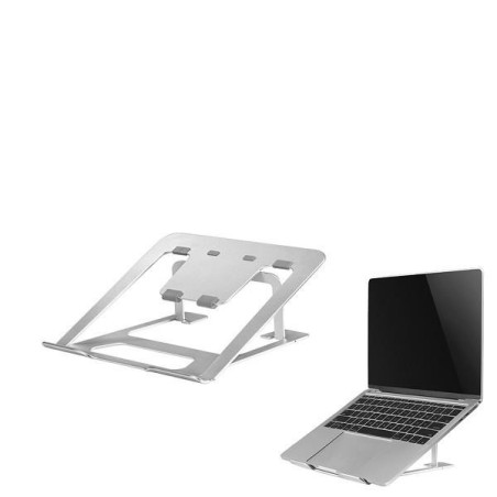 Neomounts NSLS085SILVER Laptop stand 10-17" - foldable - compact - universal