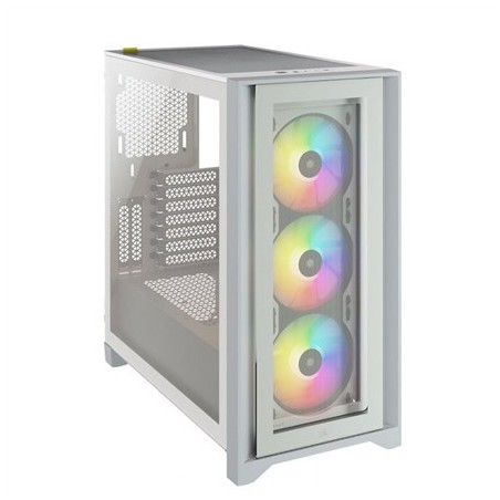Corsair iCUE 4000X RGB Midi Tower White