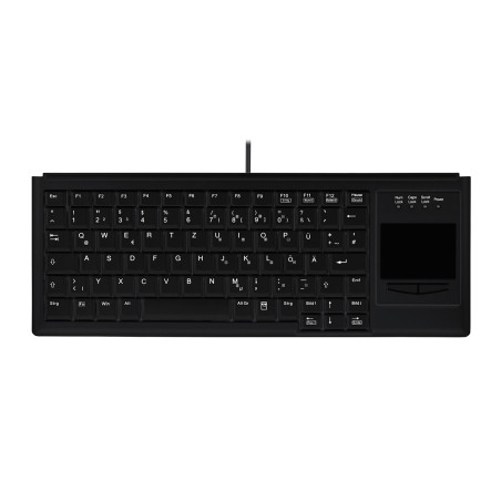 Contour Design Active Key Contour Industrial Keyboard IP68 Touchpad Mini Wireless Black DE 4400