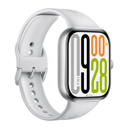 Xiaomi Watch 5 5.26 cm (2.07") AMOLED Digital Touch Display 432 x 514 px Silver