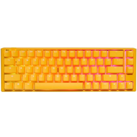 Ducky One 3 Yellow SF keyboard Gaming USB QWERTY US English