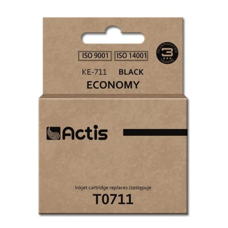 Actis KE-711 Ink (replacement for Epson T0711, T0891, T1001; Standard; 15 ml; black)