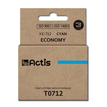 Actis KE-712 Ink (replacement for Epson T0712, T0892, T1002; Standard; 13.5 ml; cyan)