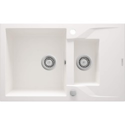 1.5-bowl granite sink with...