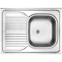 1-bowl steel sink with...