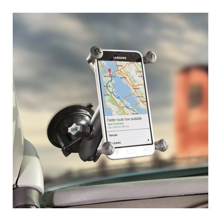 RAM Mounts X-Grip Large Phone Mount with Twist-Lock Suction Cup Base