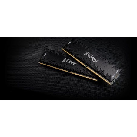 Kingston Technology FURY 16GB 3200MT/s DDR4 CL16 DIMM (Kit of 2) Renegade Black