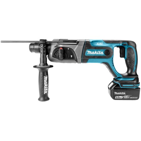 MAKITA ROTARY HAMMER DRILL WITH FORGING OPTION 18V 2J 2 x 5.0Ah DHR241RTJ
