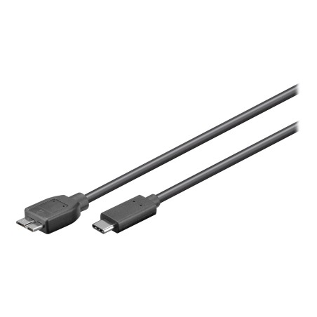 Goobay | Round cable | USB-C to micro-B 3.0 cable | 67995 | micro-B 3.0 | USB-C (male)