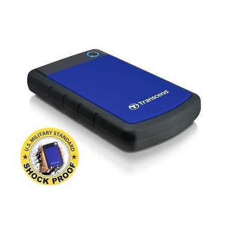 External HDD|TRANSCEND|StoreJet|2TB|USB 3.0|Colour Blue|TS2TSJ25H3B