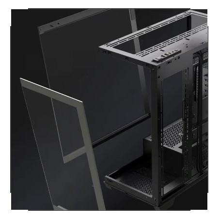 Corsair Midi Tower 3500X LXR LINK TG Black