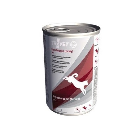 TROVET Hypoallergenic TPD with turkey  - Wet dog food - 400 g