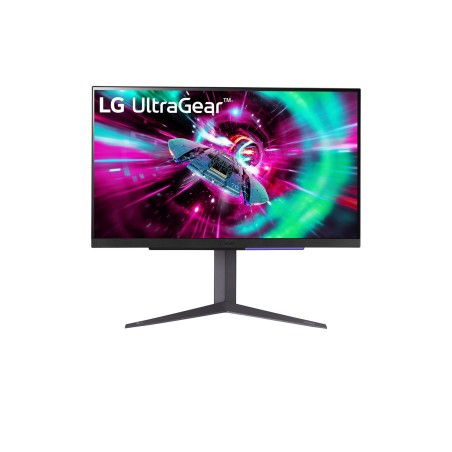 LG | UltraGear UHD Gaming Monitor | 27GR93U-B.AEU | 27 " | IPS | UHD | 16:9 | 144 Hz | 1 ms | 3840 x 2160 | HDMI ports quantity 2