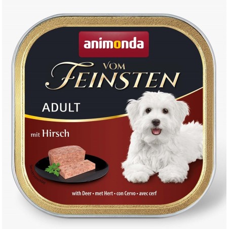 ANIMONDA Vom Feinsten Adult Deer - wet dog food - 150g