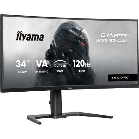 Monitor IIYAMA 34" GCB3482WQSU-B1 Curved