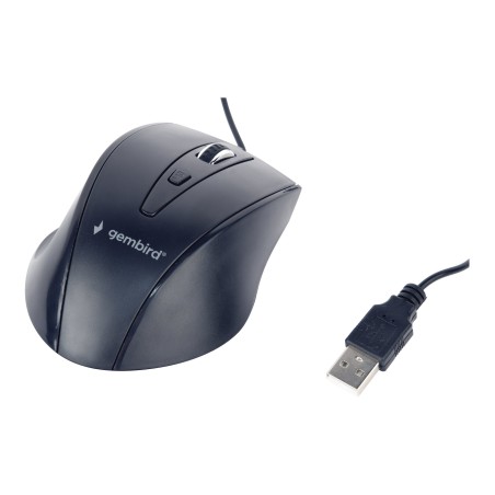 MOUSE USB OPTICAL/BLACK MUS-4B-02 GEMBIRD