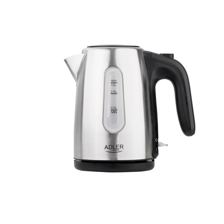 Adler | Kettle | AD 1273 | Standard | 1200 W | 1 L | Stainless steel | 360° rotational base | Stainless steel
