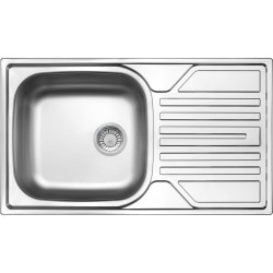 1-bowl steel sink with...