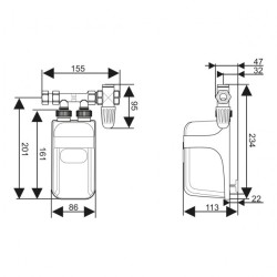 DAFI water heater 9.0 kW...